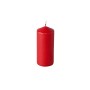 Papstar candele, paraffina, Rosso, Cm, 4 x 9 cm, 10 pezzi
