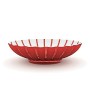 Guzzini Centrotavola/Fruttiera Grace, Rosso Chiaro, 30.5 x 37.5 x h9 cm