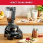 Moulinex FP8218 Double Force, Robot da Cucina Multifunzione, Lame con Tecnologia PowelixLife, Set Completo di Accessori, 6 Opzio