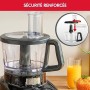 Moulinex FP8218 Double Force, Robot da Cucina Multifunzione, Lame con Tecnologia PowelixLife, Set Completo di Accessori, 6 Opzio