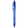 BIC Penne Gel, Gel-ocity Quick Dry, Colore Blu, Punta Media (0.7 mm), Scatola da 12, Inchiostro Scorrevole, Asciugatura Rapida