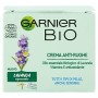 Garnier Bio Crema Viso Anti-Rughe Naturale Bio Lavanda Rigenerante, Crema Viso Anti-Età Anti-Rughe, Formula alla Lavanda, 50 ml