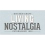 Kitchen Craft Living Nostalgia - Spremiagrumi per Uso intensivo, con Leva, Colore: Grigio Francese