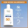 Garnier Ambre Solaire Super UV, Fluido Viso Protettivo ad Azione Anti-Macchie, SPF 50+, Protezione Molto Alta, Arricchito con Ac