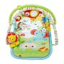 Fisher-Price Palestrina della Foresta con 3 Livelli di Gioco, 5 + 1 giocattoli, Musica e Suoni, Morbido Tappetino Facilmente Lav