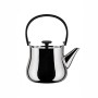 Alessi Cha NF01 Teiera a Induzione di Design in Acciaio Inossidabile 18/10 e Resina Termoplastica, Lucido