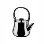 Alessi Cha NF01 Teiera a Induzione di Design in Acciaio Inossidabile 18/10 e Resina Termoplastica, Lucido