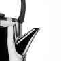 Alessi Cha NF01 Teiera a Induzione di Design in Acciaio Inossidabile 18/10 e Resina Termoplastica, Lucido