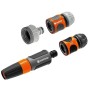 Gardena irrigazione completa per rubinetti con filettatura 26,5 mm (3/4 ") e 33,3 mm (1 ") e Ø tubi INT. 13-15 mm. Contenuto: 1