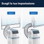 De'Longhi Pinguino Compact ES72 YOUNG, Modello 2022, Condizionatore Portatile Silenzioso 8.300 BTU/h, 2.1 kW, 60m3, Gas R290, Fu
