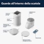 De'Longhi Pinguino Compact ES72 YOUNG, Modello 2022, Condizionatore Portatile Silenzioso 8.300 BTU/h, 2.1 kW, 60m3, Gas R290, Fu