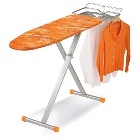 Casabriko 10420 Asse da Stiro in rete di acciaio, Colori assortiti, 120 x 38 cm