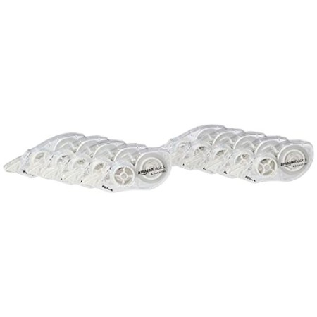 Amazon Basics - Correttore a nastro, 4,2 mm x 10 m, confezione da 10