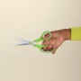 AmazonBasics - Forbici con impugnatura morbida e lame in titanio, 20 cm, confezione da 3