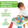 Chicco Tavolo Sensoriale per Neonati e Bambini, Tavolino Multiattività Interattivo con 5 Aree Sensoriali, Gioco Elettronico Edu