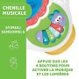 Chicco Tavolo Sensoriale per Neonati e Bambini, Tavolino Multiattività Interattivo con 5 Aree Sensoriali, Gioco Elettronico Edu