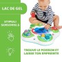 Chicco Tavolo Sensoriale per Neonati e Bambini, Tavolino Multiattività Interattivo con 5 Aree Sensoriali, Gioco Elettronico Edu