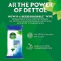 Dettol (versione in lingua inglese), salviettine antibatteriche per superfici, 756 pezzi