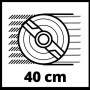 Einhell Tagliaerba a Benzina Gc-Pm 40 S (1,2 Kw, Motore Ohv a 4 Tempi Monocilindro, Regolazione Centrale Dell'Altezza di Taglio