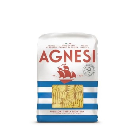 Agnesi Fusilloni Rigati Rigatissime, Trafilatura Al Bronzo - 500 g
