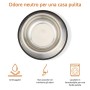 AmazonBasics - Ciotola per cani in acciaio INOX - Confezione da 2