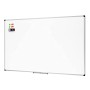 AmazonBasics - Lavagna bianca, cancellabile a secco, con supporto porta-pennarelli e bordi in alluminio, 90 cm x 60 cm
