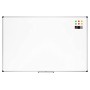 AmazonBasics - Lavagna bianca, cancellabile a secco, con supporto porta-pennarelli e bordi in alluminio, 90 cm x 60 cm