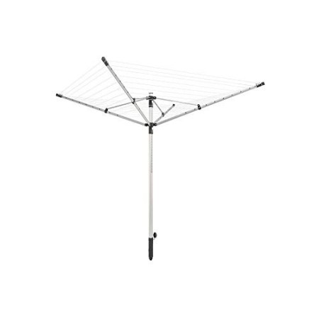 Leifheit Stendibiancheria Ad Ombrello Linopush 500, ABS, Grigio, 12.5 x 12.5 x 195 cm