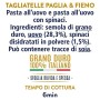 Agnesi Tagliatelle all’uovo paglia e fieno | Pasta all’uovo Festaiola | Confezione compostabile da 250 grammi