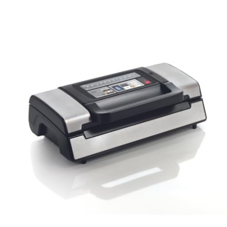 Laica VT3120 Macchina Sottovuoto per Alimenti, Automatica, Doppia Pompa, Acciaio, 20L/min, Larghezza massima sacchetti 30 cm 20.