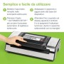 Laica VT3120 Macchina Sottovuoto per Alimenti, Automatica, Doppia Pompa, Acciaio, 20L/min, Larghezza massima sacchetti 30 cm 20.