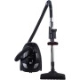 AmazonBasics - Potente aspirapolvere a cilindro, con sacchetto, per pavimenti duri e tappeti, filtro HEPA, leggero e compatto, 7