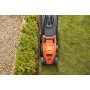 BLACK+DECKER BEMW461BH-QS Rasaerba a filo 1400W, Taglio 34cm, Impugnatura Bike
