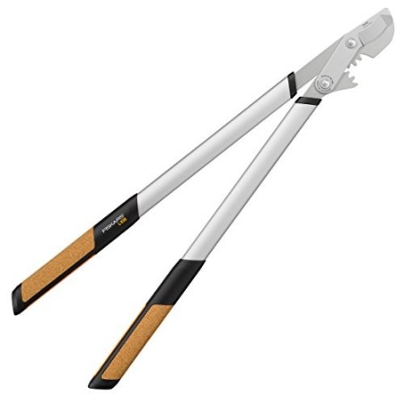 Fiskars Troncarami con lame bypass Quantum per legno verde, Diametro di taglio: 5,5 cm, Acciaio temprato, Lunghezza: 80 cm, Nero