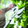 Fiskars Troncarami con lame bypass Quantum per legno verde, Diametro di taglio: 5,5 cm, Acciaio temprato, Lunghezza: 80 cm, Nero