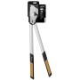 Fiskars Troncarami con lame bypass Quantum per legno verde, Diametro di taglio: 5,5 cm, Acciaio temprato, Lunghezza: 80 cm, Nero