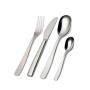 Alessi KnifeForkSpoon AJM22S24M Servizio Completo di Posate di Design, 24 Pezzi in Acciaio Inox & Ajm19S5 L Set Di Mestoli Da Cu