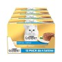 Purina Gourmet Gold Umido Gatto Tortini con Salmone, per gatti adulti, con Tonno, 48 Lattine da 85 g Ciascuna, 12 Confezioni da 