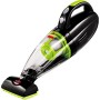 Bissell 1987N Aspirapolvere a Mano Portatile, Senza Sacco, 14.4V, 0 W, 0.6 Litri, 68 Decibel, 18/8 Acciaio inossidabile, Nero/Ve