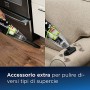 Bissell 1987N Aspirapolvere a Mano Portatile, Senza Sacco, 14.4V, 0 W, 0.6 Litri, 68 Decibel, 18/8 Acciaio inossidabile, Nero/Ve