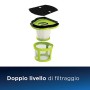 Bissell 1987N Aspirapolvere a Mano Portatile, Senza Sacco, 14.4V, 0 W, 0.6 Litri, 68 Decibel, 18/8 Acciaio inossidabile, Nero/Ve