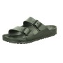 Birkenstock Arizona Eva, Ciabatte Uomo, Argento (Metallic Anthracite Metallic Anthracite), 44 EU