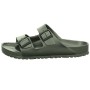 Birkenstock Arizona Eva, Ciabatte Uomo, Argento (Metallic Anthracite Metallic Anthracite), 44 EU