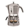 Bialetti Mokona Silver, Macchina Caffè Espresso, Sistema Aperto (per Macinato, Capsule Bialetti e Cialde)
