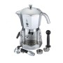 Bialetti Mokona Silver, Macchina Caffè Espresso, Sistema Aperto (per Macinato, Capsule Bialetti e Cialde)
