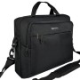 AmazonBasics - Borsa compatta per computer portatile con tasche per accessori (15,6 pollici, 40 cm), nera, confezione da 1