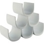 Alessi Noè GIA13 Portabottiglie di Design in Resina Termoplastica, Bianco & AAM32 1 Proust Parrot Cavatappi per Vino di Design,