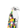 Alessi Noè GIA13 Portabottiglie di Design in Resina Termoplastica, Bianco & AAM32 1 Proust Parrot Cavatappi per Vino di Design,