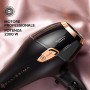 Imetec Bellissima My Pro Ceramic P5 3800 Asciugacapelli Professionale per Capelli Morbidi e Luminosi, Tecnologia Ceramica, 2300 