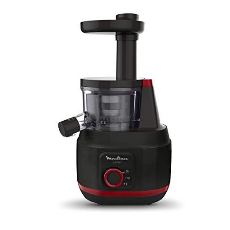 Moulinex ZU1508 Juiceo Estrattore di Succo a Freddo, Facile da Pulire, Lavabile in Lavastoviglie, 150 W, 0.8 Litri, Plastica, Ne